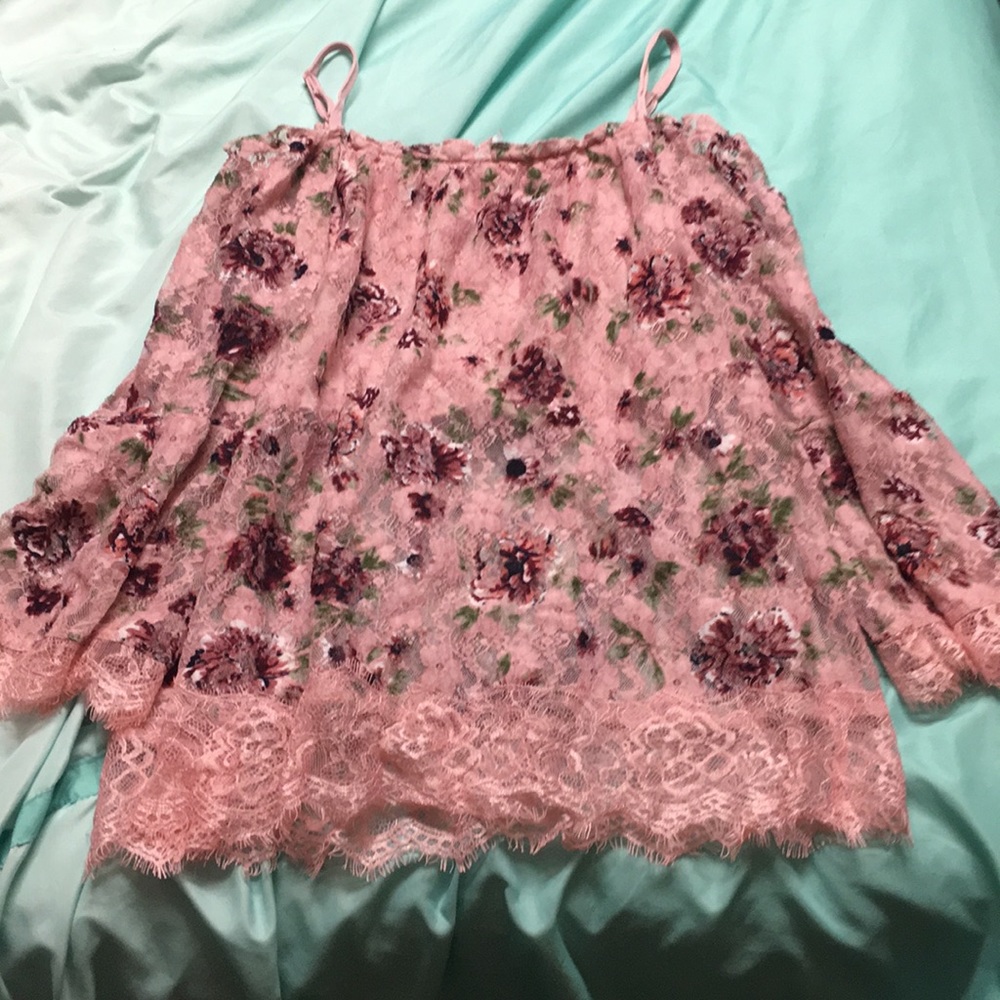 Off the shoulder long sleeve